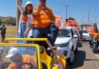 Grande e última carreata desperta eleitores para hora da mudança com Garcia da Hadassa
