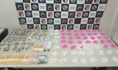 Homem é preso por tráfico de drogas na Vila Barros