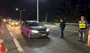 Blitz na Rodovia do Contorno, em Marília, autua 16 motoristas por álcool ao volante