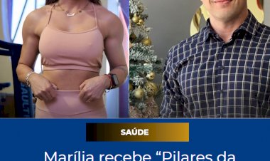 Marília recebe “Pilares da Performance” com Carol Chaves e Dr. Estevão Tavares