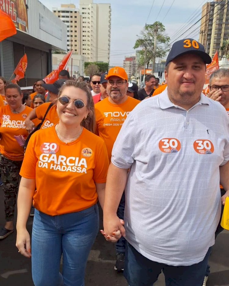 FENÔMENO LARANJA! Caminhada da Mudança traz a cor do otimismo para o centro de Marília