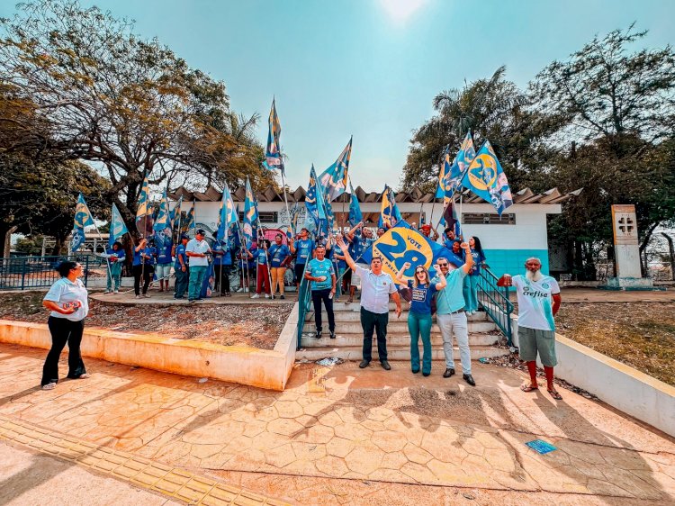João Pinheiro reforça apoio ao comércio local em visita à Feira do Rolo, na zona sul de Marília