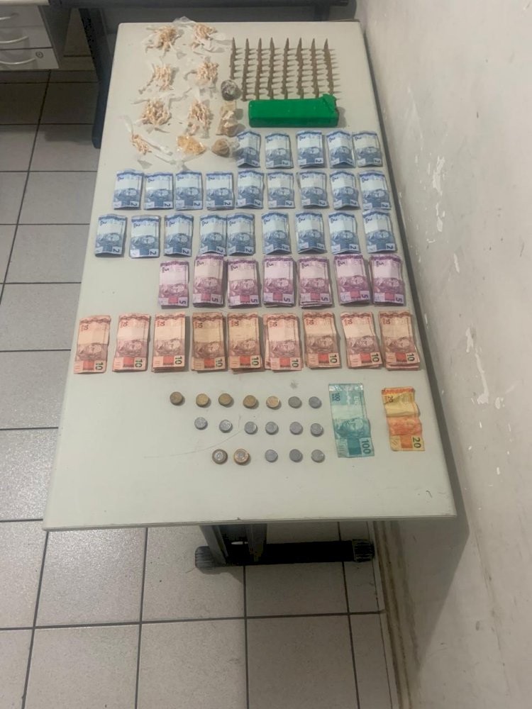 PM realiza apreensão de drogas e dinheiro na zona sul de Marília
