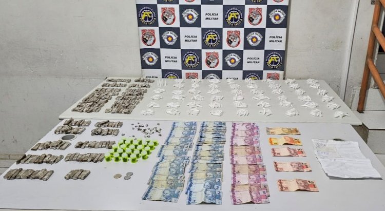 Força Tática e ROCAM prendem dupla com mais de 800 porções de drogas na zona norte de Marília