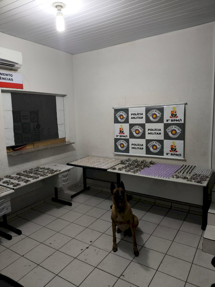 Dupla é presa por tráfico de drogas na zona oeste de Marília