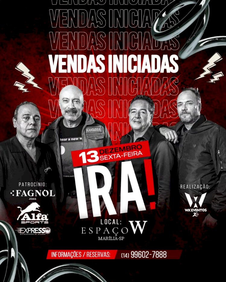WX Eventos lança Espaço W e anuncia três shows para Marília