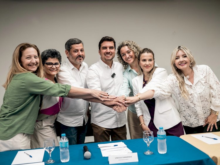 Vinicius Camarinha anuncia cinco mulheres para o comando de secretarias
