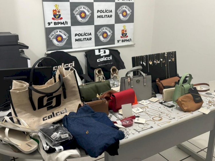 Polícia Militar prende acusado de furtos em Marília, mas ele é liberado; mais de R$ 45 mil em bens são recuperados