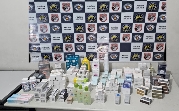 Trio Acusado de Furto de R$ 40 Mil em Cosméticos é Capturado pela Força Tática em Marília